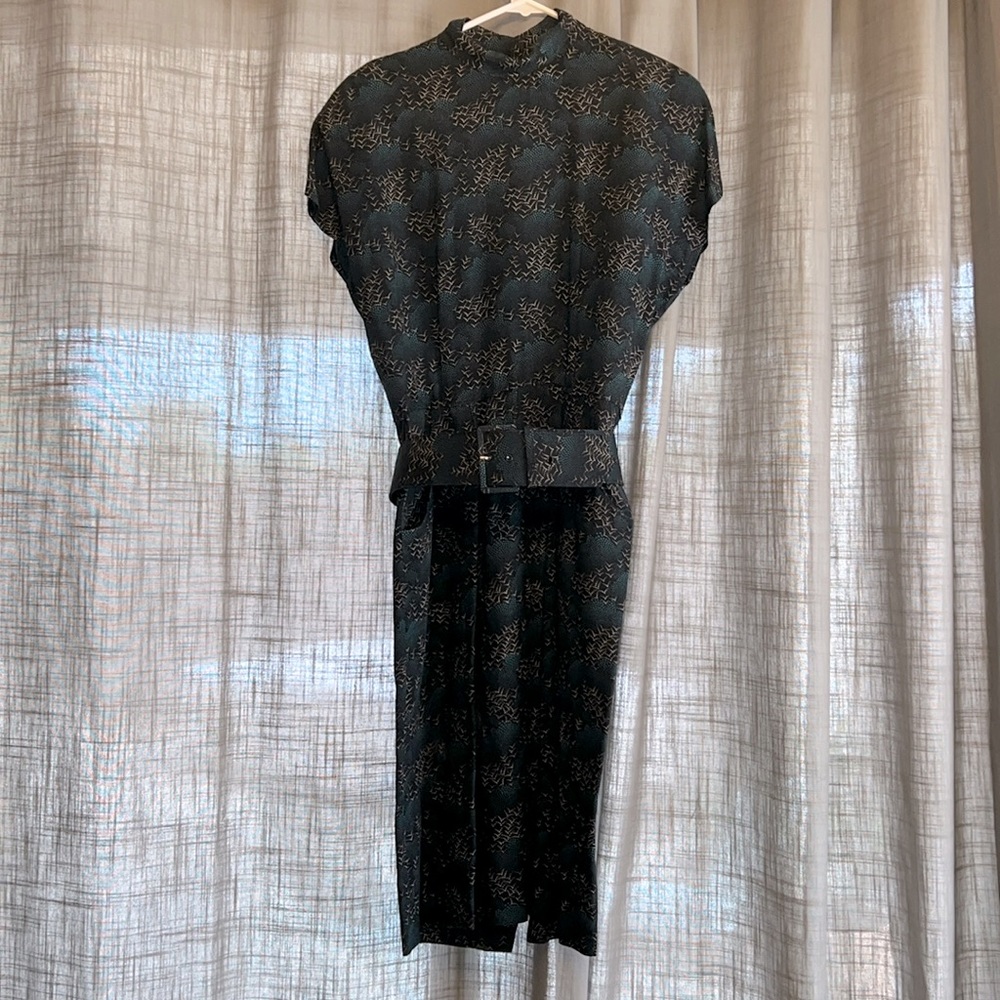 Vintage Ed Michaels abstract dress